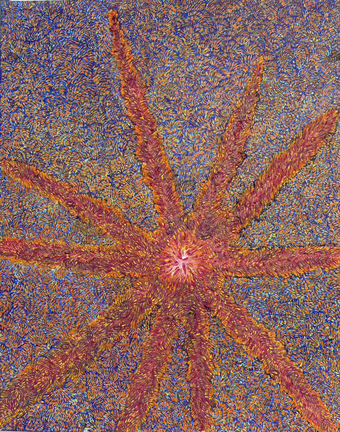 Akashic Chronicles I, original channeled oil painting